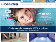 Tablet Screenshot of oceaviva.fr